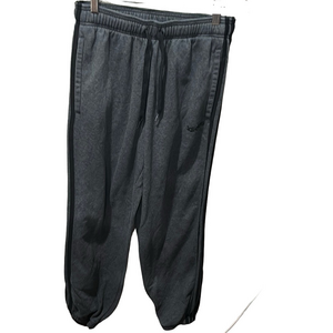 Adidas Charcoal /gray men’s Joggers size M elastic waist GUC